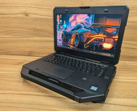 Захищений ноутбук Dell Latitude 14 Rugged 5414 / 14" (1920x1080) IPS Touch / Intel Core i5-6300U (2 (4) ядра по 2.4 - 3.0 GHz) / 16 GB DDR4 / 480 GB SSD / Intel HD Graphics 520 / HDMI / TouchID / Windows 10