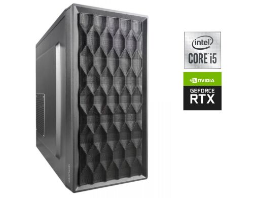 Ігровий ПК 1stPlayer D8-M-2B1 Black Tower / Intel Core i5-10400F (6 (12) ядер по 2.9 - 4.3 GHz) / 16 GB DDR4 / 512 GB SSD / nVidia GeForce RTX 2070 Super, 8 GB GDDR6, 256-bit / 550W / Win 10