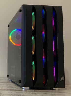 Ігровий ПК / Intel Core i3-10100F (4 (8) ядра по 3.6 - 4.3 GHz) NEW / 16 GB DDR4 NEW / 120 GB SSD NEW + 500 GB HDD / nVidia GeForce GTX 1070, 8 GB GDDR5, 256-bit / 500W NEW