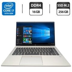 Ультрабук HP EliteBook 840 G7 / 14" (1920x1080) IPS / Intel Core i7-10610U (4 (8) ядра по 1.8 - 4.9 GHz) / 16 GB DDR4 / 256 GB SSD M.2 / Intel UHD Graphics / WebCam