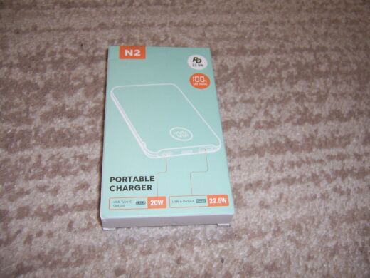 Новий Power Bank N2 / 15000 mAh / 22.5W / 5V/3A