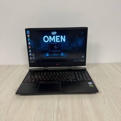 Игровой ноутбук Б-класс HP Omen 15-dc1054nr / 15.6" (1920x1080) IPS / Intel Core i7-9750H (6 (12) ядер по 2.6 - 4.5 GHz) / 16 GB DDR4 / 512 GB SSD NVMe / nVidia GeForce GTX 1660 Ti, 6 GB GDDR6, 192-bit / WebCam