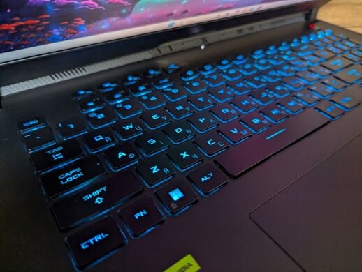 Игровой ноутбук Asus ROG Strix G733PY / 17.3" (2560x1440) IPS / AMD Ryzen 9 7945HX (16 (32) ядер по 2.5 - 5.4 GHz) / 64 GB DDR5 / 1000 GB SSD / nVidia GeForce RTX 4090, 16 GB GDDR6, 256-bit / WebCam / HDMI / Windows 11