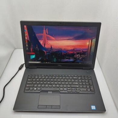 Мобільна робоча станція Dell Precision 7730 / 17.3" (1920x1080) IPS / Intel Core i7-8850H (6 (12) ядер по 2.6 - 4.3 GHz) / 32 GB DDR4 / 256 GB SSD / nVidia Quadro P3200, 6 GB GDDR5, 192-bit / WebCam / Win 10 Pro
