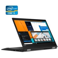 Ультрабук-трансформер Б-класс Lenovo ThinkPad X390 Yoga / 13.3" (1920x1080) IPS Touch / Intel Core i5-8365U (4 (8) ядра по 1.6 - 4.1 GHz) / 8 GB DDR4 / 256 GB SSD / Intel UHD Graphics / WebCam / Win 10 Home
