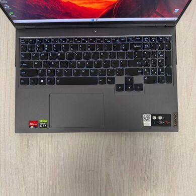 Ігровий ноутбук Lenovo Legion 5 Pro 16ACH6H / 16" (2560x1600) IPS / AMD Ryzen 9 5900HX (8 (16) ядер по 3.3 - 4.6 GHz) / 32 GB DDR4 / 512 GB SSD NVMe / nVidia GeForce RTX 3070, 8 GB GDDR6, 256-bit / WebCam