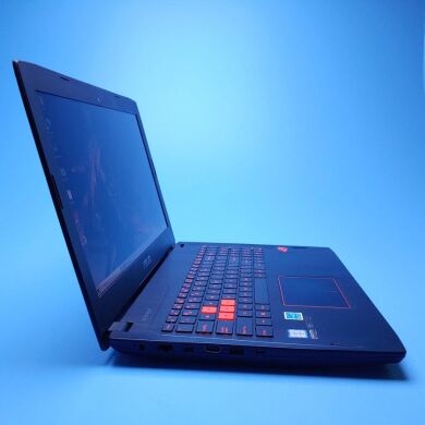 Ігровий ноутбук Asus ROG Strix GL502VS / 15.6" (1920x1080) IPS / Intel Core i7-6700HQ (4 (8) ядра по 2.6 - 3.5 GHz) / 16 GB DDR4 / 240 GB SSD + 1000 GB HDD / nVidia GeForce GTX 1070, 8 GB GDDR5, 256-bit / WebCam / Win 10 Home