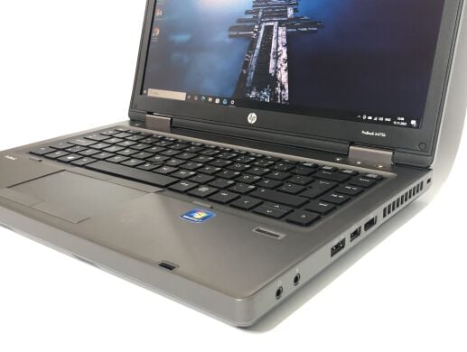 Ноутбук HP ProBook 6475b / 14" (1600x900) TN / AMD A8-4500M (4 ядра по 1.9 - 2.8 GHz) / 8 GB DDR3 / 320 GB HDD / AMD Radeon HD 7640G Graphics / WebCam / DVD-ROM