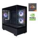 Игровой ПК 1stPlayer Mi5 A-BK-2F7R-1F7 Black Tower / AMD Ryzen 5 8400F (6 (12) ядер по 4.2 - 4.7 GHz) / 16 GB DDR5 / 1000 GB SSD M.2 / nVidia GeForce RTX 5060, 8 GB GDDR7, 128-bit / 500W купить