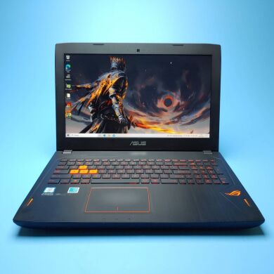 Ігровий ноутбук Asus ROG Strix GL502VS / 15.6" (1920x1080) IPS / Intel Core i7-6700HQ (4 (8) ядра по 2.6 - 3.5 GHz) / 16 GB DDR4 / 240 GB SSD + 1000 GB HDD / nVidia GeForce GTX 1070, 8 GB GDDR5, 256-bit / WebCam / Win 10 Home
