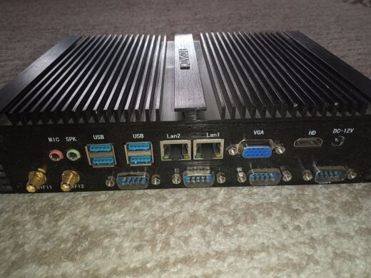 Промышленный ПК Kingdel NC1037 / Intel Core i5-3427U (2 (4) ядра по 1.8 - 2.8 GHz) / 8 GB DDR3 / 120 GB SSD / Intel HD Graphics 4000