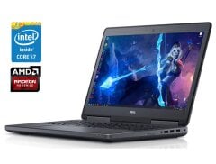 Ігровий ноутбук Dell Precision 7510 / 15.6" (1920x1080) IPS / Intel Core i7-6920HQ (4 (8) ядра по 2.9 - 3.8 GHz) / 32 GB DDR4 / 1000 GB SSD / AMD Radeon R9 M375X, 2 GB GDDR5, 128-bit / WebCam / Win 10 Pro