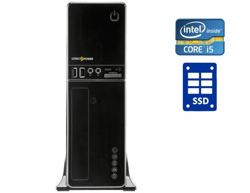 ПК LogicPower Everest SFF / Intel Core i5-4590 (4 ядра по 3.3 - 3.7 GHz) / 8 GB DDR3 / 120 GB SSD / Intel HD Graphics 4600 / 400W