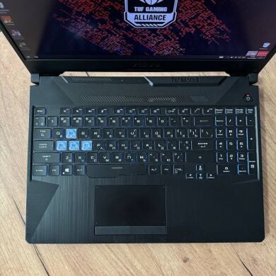 Игровой ноутбук Asus TUF Gaming A15 FA506IH / 15.6" (1920x1080) IPS / AMD Ryzen 5 4600H (6 (12) ядер по 3.0 - 4.0 GHz) / 8 GB DDR4 / 512 GB SSD / nVidia GeForce GTX 1650, 4 GB GDDR5, 128-bit / WebCam