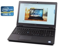 Ноутбук Dell Latitude 5590 / 15.6" (1366x768) TN / Intel Core i5-7300U (2 (4) ядра по 2.6 - 3.5 GHz) / 8 GB DDR4 / 256 GB SSD / Intel HD Graphics 620 / Win 10 Pro