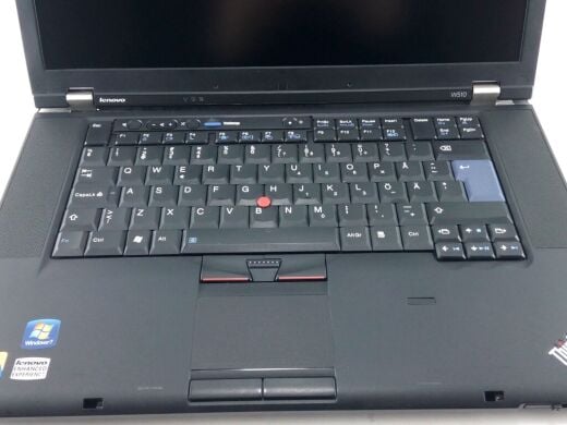 Мобильная рабочая станция Lenovo Thinkpad W510 / 15.6" (1920x1080) TN / Intel Core i7-820QM (4 (8) ядра по 1.73 - 3.06 GHz) / 16 GB DDR3 / 240 GB SSD / nVidia Quadro FX 880M, 1 GB GDDR3, 128-bit / WebCam / DVD-ROM