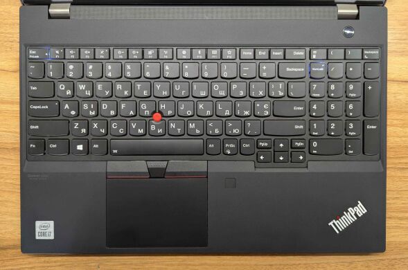Мобильная рабочая станция Lenovo ThinkPad P15s Gen1 / 15.6" (1920x1080) IPS / Intel Core i7-10510U (4 (8) ядра по 1.8 - 4.9 GHz) / 16 GB DDR4 / 480 GB SSD / nVidia Quadro P520, 2 GB GDDR5, 64-bit / WebCam / TouchID / Windows 10