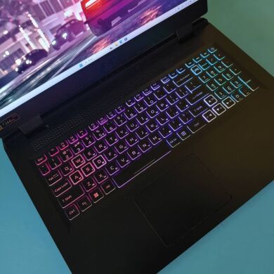 Ігровий ноутбук Acer Nitro 5 AN517-42 / 17.3" (1920x1080) IPS / AMD Ryzen 7 6800H (8 (16) ядер по 3.2 - 4.7 GHz) / 16 GB DDR5 / 512 GB SSD / nVidia GeForce RTX 3060, 6 GB GDDR6, 192-bit / WebCam / Win 11 Home