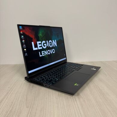 Ігровий ноутбук Б-клас Lenovo Legion 5 Pro 16ITH6H / 16" (2560x1600) IPS / Intel Core i9-11950H (8 (16) ядер по 2.1 - 5.0 GHz) / 16 GB DDR4 / 512 GB SSD NVMe / nVidia GeForce RTX 3070, 8 GB GDDR6, 256-bit / WebCam