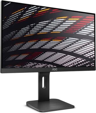 Монитор AOC 24P1 / 24" (1920x1080) IPS / 1x HDMI, 1x DisplayPort, 1x DVI, 1x VGA, 4x USB 3.0, 2x Audio / 2x 2.0W / VESA 100x100 / Pivot