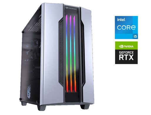 Новый игровой ПК Cougar Gemini M Tower / Intel Core i5-12400F (6 (12) ядер по 2.5 - 4.4 GHz) / 16 GB DDR4 / 1000 GB SSD / nVidia GeForce RTX 4060, 8 GB GDDR6, 128-bit / 700W / Win 11 Новый игровой ПК Cougar Gemini M Tower / Intel Core i5-12400F (6 (12) ядер по 2.5 - 4.4 GHz) / 16 GB DDR4 / 1000 GB SSD / nVidia GeForce RTX 4060, 8 GB GDDR6, 128-bit / 700W / Win 11