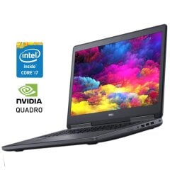 Мобильная рабочая станция Dell Precision 7720 / 17.3" (1920x1080) IPS / Intel Core i7-6820HQ (4 (8) ядра по 2.7 - 3.6 GHz) / 16 GB DDR4 / 128 GB SSD M.2 + 1000 GB HDD / nVidia Quadro P4000, 8 GB GDDR5, 256-bit