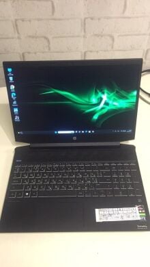 Игровой ноутбук HP Pavilion Gaming 15-EС2823NO / 15.6" (1920x1080) IPS / AMD Ryzen 5 5600H (6 (12) ядер по 3.3 - 4.2 GHz) / 32 GB DDR4 / 480 GB SSD / nVidia GeForce RTX 3050, 4 GB GDDR6, 128-bit / WebCam