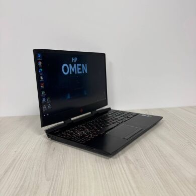 Игровой ноутбук Б-класс HP Omen 15-dc1054nr / 15.6" (1920x1080) IPS / Intel Core i7-9750H (6 (12) ядер по 2.6 - 4.5 GHz) / 16 GB DDR4 / 512 GB SSD NVMe / nVidia GeForce GTX 1660 Ti, 6 GB GDDR6, 192-bit / WebCam