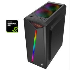 ПК 1stPlayer Rainbow-R3-3R1 Tower / Intel Core i3-9100F (4 ядра по 3.6 - 4.2 GHz) / 16 GB DDR4 / 128 GB SSD + 500 GB HDD / nVidia GeForce GTX 550 Ti, 1 GB GDDR5, 192-bit / 500W