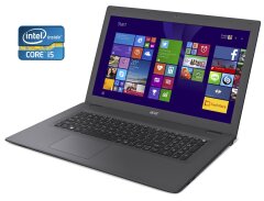 Ноутбук Acer Aspire E17 E5-772G / 17.3" (1920x1080) TN / Intel Core i5-5200U (2 (4) ядра по 2.2 - 2.7 GHz) / 8 GB DDR3 / 480 GB SSD / Intel HD Graphics 5500 / WebCam / Win 10 Home