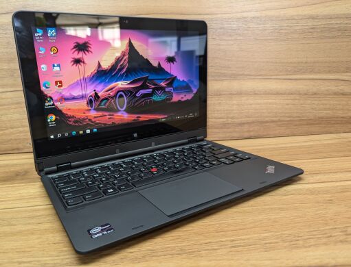 Нетбук-трансформер Lenovo ThinkPad Helix / 11.6" (1920x1080) IPS Touch / Intel Core i5-3427U (2 (4) ядра по 1.8 - 2.8 GHz) / 4 GB DDR3 / 180 GB SSD / Intel HD Graphics 4000 / WebCam / Windows 10