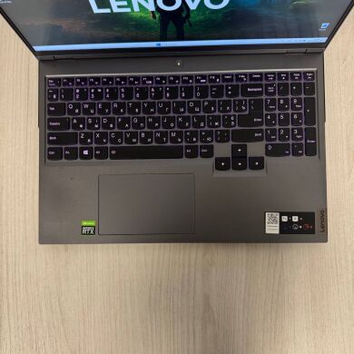 Ігровий ноутбук Б-клас Lenovo Legion 5 Pro 16ITH6H / 16" (2560x1600) IPS / Intel Core i9-11950H (8 (16) ядер по 2.1 - 5.0 GHz) / 16 GB DDR4 / 512 GB SSD NVMe / nVidia GeForce RTX 3070, 8 GB GDDR6, 256-bit / WebCam