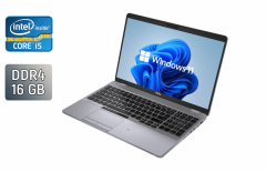 Ультрабук Б-класс Dell Latitude 5510 / 15.6" (1920x1080) IPS / Intel Core i5-10310U (4 (8) ядра по 1.7 - 4.4 GHz) / 16 GB DDR4 / 512 GB SSD / Intel UHD Graphics / WebCam / SIM