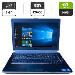 Ноутбук Dell Latitude E6420 / 14" (1600x900) TN / Intel Core i7-2620M (2 (4) ядра по 2.7 - 3.4 GHz) / 8 GB DDR3 / 128 GB SSD / nVidia NVS 4200M, 1 GB GDDR3a, 64-bit