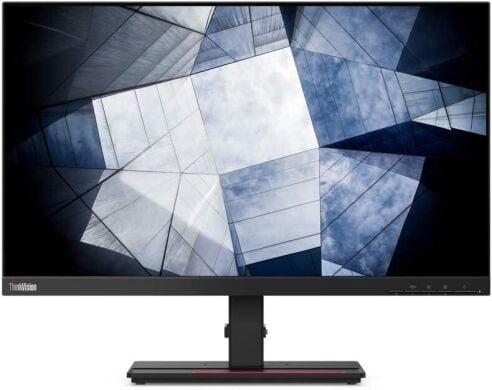 Монитор Lenovo ThinkVision P24h-20 / 24" (2560x1440) IPS / 1x HDMI, 2x DisplayPort, 1x USB Type-C, 4x USB 3.0, 1x Audio, 1x Ethernet / 2x 1W / VESA 100x100 / Pivot