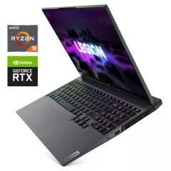 Ігровий ноутбук Lenovo Legion 5 Pro 16ACH6H / 16" (2560x1600) IPS / AMD Ryzen 9 5900HX (8 (16) ядер по 3.3 - 4.6 GHz) / 32 GB DDR4 / 512 GB SSD NVMe / nVidia GeForce RTX 3070, 8 GB GDDR6, 256-bit / WebCam