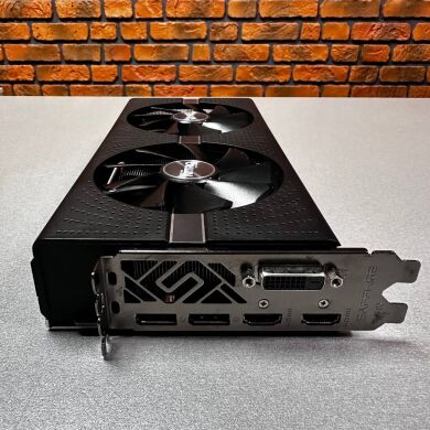 Дискретна відеокарта Sapphire Radeon RX 580 Nitro+, 8 GB GDDR5, 256-bit / 1x DVI, 2x HDMI, 2x DisplayPort / (11265-01-20G)