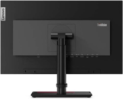 Монитор Lenovo ThinkVision P24h-20 / 24" (2560x1440) IPS / 1x HDMI, 2x DisplayPort, 1x USB Type-C, 4x USB 3.0, 1x Audio, 1x Ethernet / 2x 1W / VESA 100x100 / Pivot