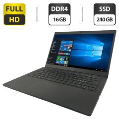 Ультрабук Dell Latitude 3420 / 14" (1920x1080) IPS / Intel Core i3-1115G4 (2 (4) ядра по 4.1 GHz) / 16 GB DDR4 / 240 GB SSD / Intel UHD Graphics / WebCam