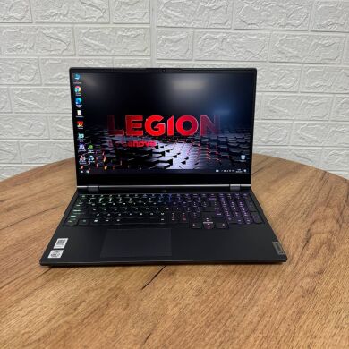 Игровой ноутбук Б-класс Lenovo Legion 7 15IMH05 / 15.6" (1920x1080) IPS / Intel Core i7-10750H (6 (12) ядер по 2.6 - 5.0 GHz) / 16 GB DDR4 / 512 GB SSD / nVidia GeForce RTX 2070 Max-Q, 8 GB GDDR6, 256-bit / WebCam