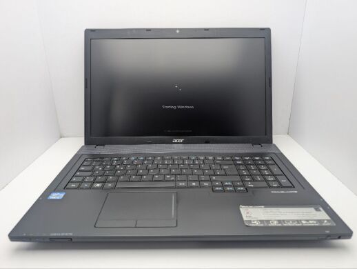 Ноутбук Acer TravelMate 7750 / 17.3" (1600x900) TN / Intel Core i3-2350M (2 (4) ядра по 2.3 GHz) / 6 GB DDR3 / 250 GB HDD / Intel HD Graphics 3000 / WebCam / DVD-ROM