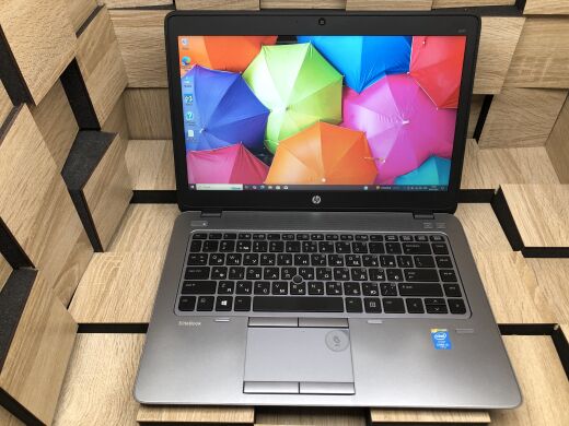 Ноутбук Б-класс HP EliteBook 840 G2 / 14" (1600x900) TN / Intel Core i5-5300U (2 (4) ядра по 2.3 - 2.9 GHz) / 8 GB DDR3 / 250 GB SSD / Intel HD Graphics 5500 / WebCam