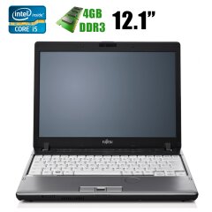 Fujitsu Lifebook P701 / 12.1" (1366x768) / Intel Core i5-2520M (2(4) ядра по 2.5 - 3.2GHz) / 4 GB DDR3 / 500 GB HDD / DVD-RW, web-cam