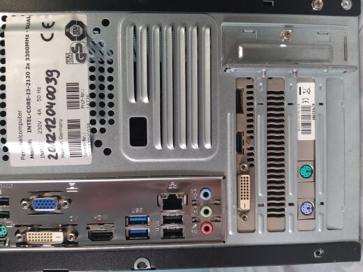 Gigabyte Tower / Intel Core i5-3470 (4 ядра по 3.2 - 3.6 GHz) / 16 GB DDR3 / new! 240 GB SSD+500 GB HDD / 350W / AMD Radeon RX 560 4GB GDDR5 128bit