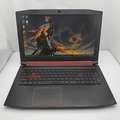 Ігровий ноутбук Acer Nitro 5 AN515-53 / 15.6" (1920х1080) IPS / Intel Core i5-8300H (4 (8) ядра по 2.3 - 4.0 GHz) / 8 GB DDR4 / 128 GB SSD+1 TB HDD / nVidia GeForce GTX 1050 Ti, 4 GB GDDR5, 128-bit / WebCam / NO ODD