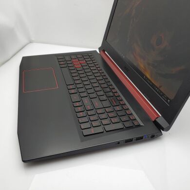 Ігровий ноутбук Acer Nitro 5 AN515-53 / 15.6" (1920х1080) IPS / Intel Core i5-8300H (4 (8) ядра по 2.3 - 4.0 GHz) / 8 GB DDR4 / 128 GB SSD+1 TB HDD / nVidia GeForce GTX 1050 Ti, 4 GB GDDR5, 128-bit / WebCam / NO ODD