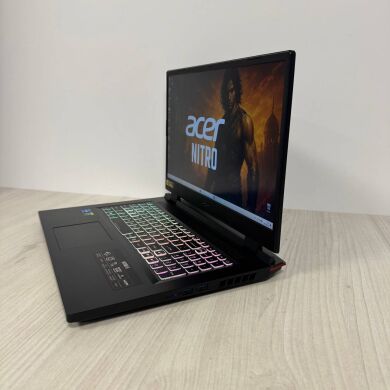 Ігровий ноутбук Acer Nitro 5 AN517-55 / 17.3" (1920x1080) IPS / Intel Core i5-12500H (12 (16) ядер по 2.5 - 4.5 GHz) / 8 GB DDR4 / 512 GB SSD NVMe / nVidia GeForce RTX 3050, 4 GB GDDR6, 128-bit / WebCam