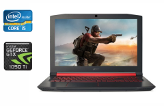 Ігровий ноутбук Б-клас Acer Nitro 5 AN515-51 / 15.6" (1920x1080) IPS / Intel Core i5-7300HQ (4 ядра по 2.5 - 3.5 GHz) / 16 GB DDR4 / 512 GB SSD / nVidia GeForce GTX 1050 Ti, 4 GB GDDR5, 128-bit / WebCam / HDMI