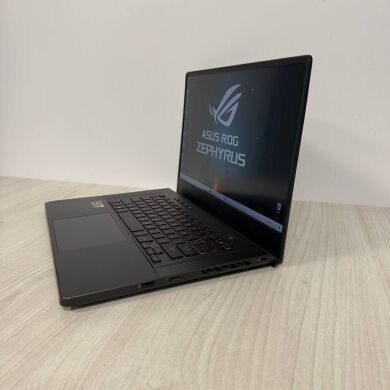 Ігровий ноутбук Б-клас Asus ROG Zephyrus G15 GA503QR / 15.6" (2560x1440) IPS / AMD Ryzen 9 5900HS (8 (16) ядер по 3.0 - 4.6 GHz) / 16 GB DDR4 / 1000 GB SSD NVMe / nVidia GeForce RTX 3070, 8 GB GDDR6, 256-bit Ігровий ноутбук Б-клас Asus ROG Zephyrus G15 GA503QR / 15.6" (2560x1440) IPS / AMD Ryzen 9 5900HS (8 (16) ядер по 3.0 - 4.6 GHz) / 16 GB DDR4 / 1000 GB SSD NVMe / nVidia GeForce RTX 3070, 8 GB GDDR6, 256-bit