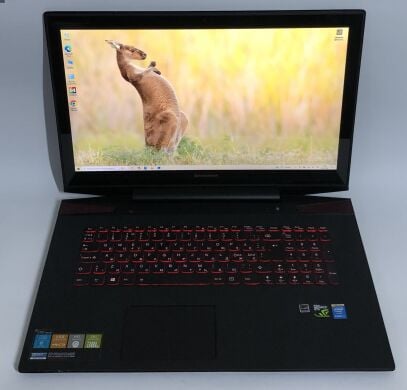 Игровой ноутбук Б-класс Lenovo Y70-70 / 17.3" (1920x1080) IPS Touch / Intel Core i7-4710HQ (4 (8) ядра по 2.5 - 3.5 GHz) / 16 GB DDR3 / 256 GB SSD / nVidia GeForce GTX 860M, 4 GB GDDR5, 128-bit / WebCam / Win 10 Home Игровой ноутбук Б-класс Lenovo Y70-70 / 17.3" (1920x1080) IPS Touch / Intel Core i7-4710HQ (4 (8) ядра по 2.5 - 3.5 GHz) / 16 GB DDR3 / 256 GB SSD / nVidia GeForce GTX 860M, 4 GB GDDR5, 128-bit / WebCam / Win 10 Home